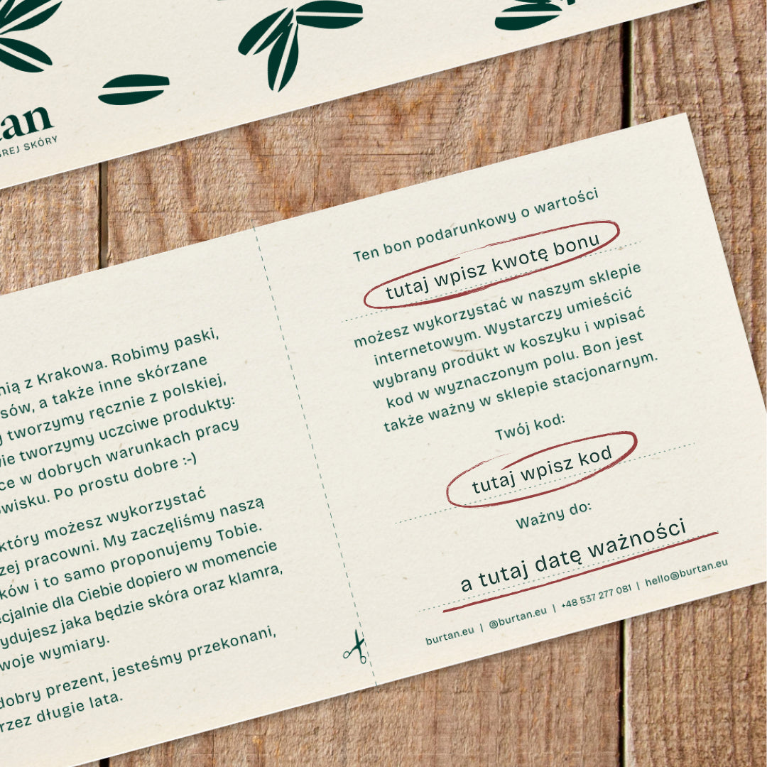 3. Uzupełnij dane i wręcz prezent