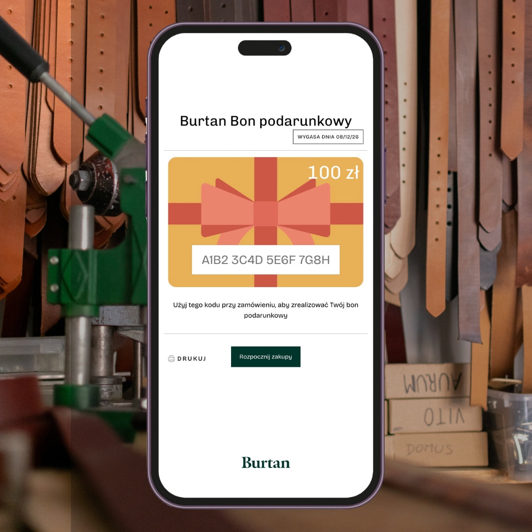 1. Kod bonu podarunkowego otrzymasz na e-maila