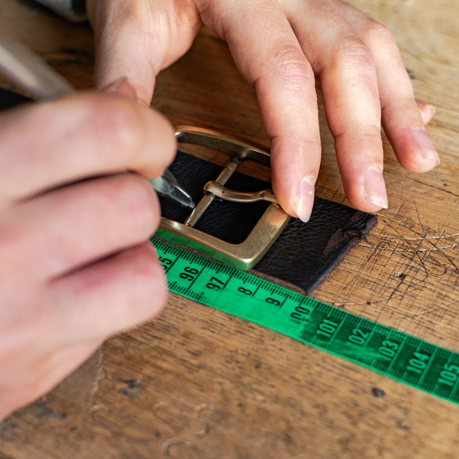 Odmierzamy długość paska