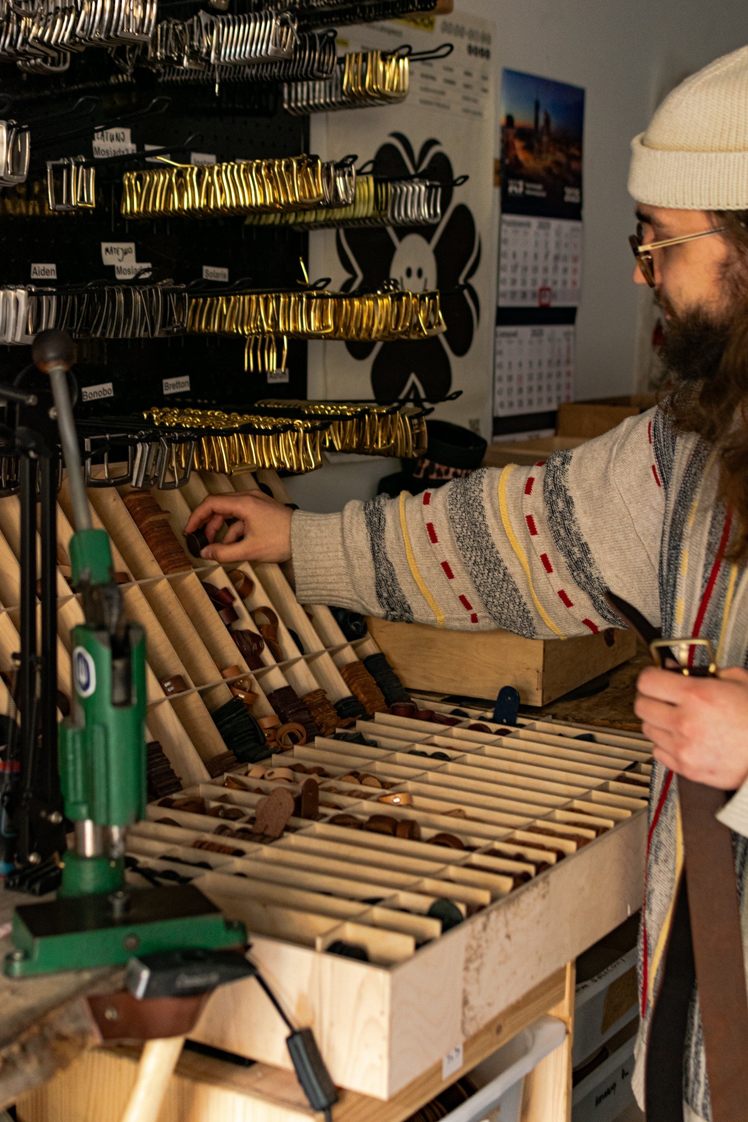 Dobieramy drugą szlufkę