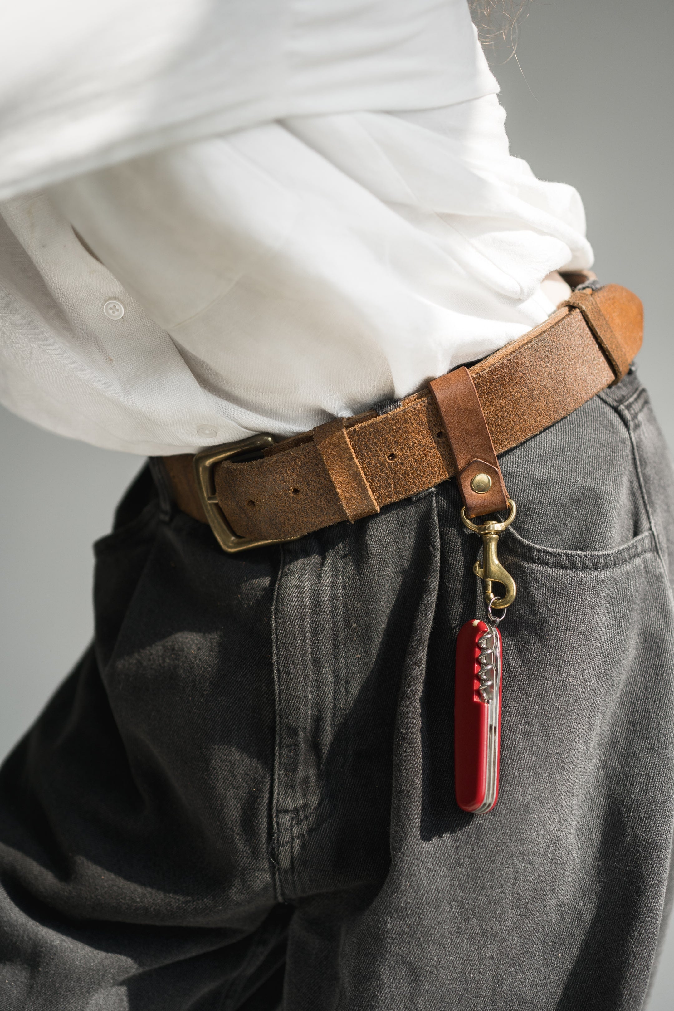 Brelok do kluczy z karabińczykiem z inicjałami